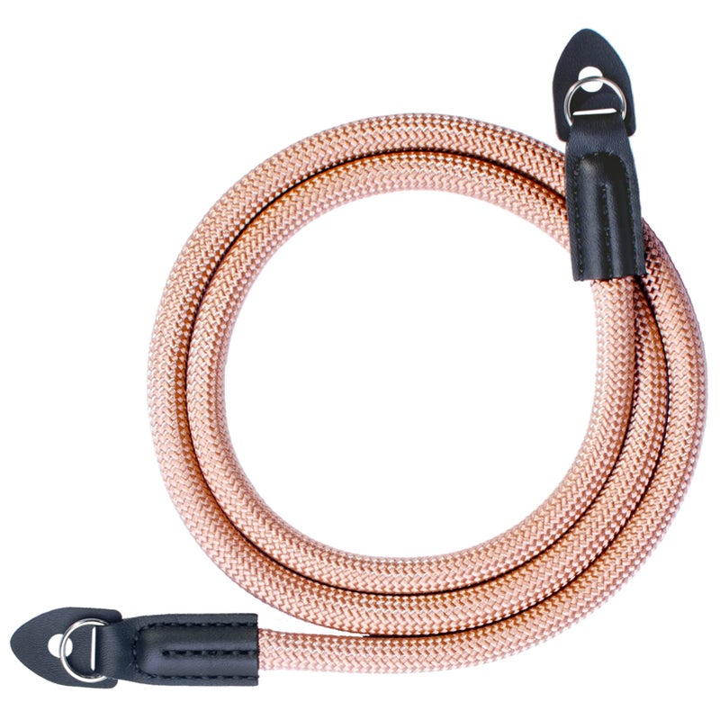 VKO Vintage Camera Neck Strap,Nylon Rope Camera Shoulder Straps for Photographers Film DSLR Coffee - Image 1